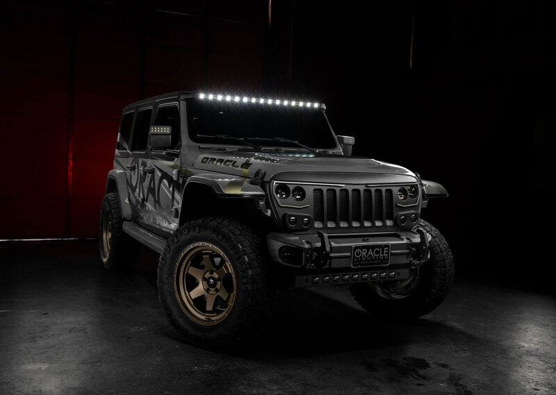 Oracle Jeep Wrangler JL/Gladiator JT Integrated Windshield LED Light Bar System - B2B Diesel & Gas Service