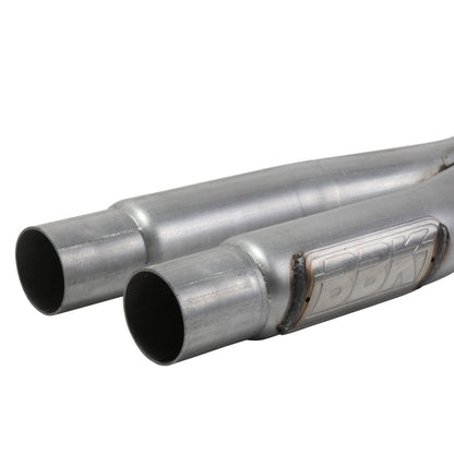 BBK 15-20 Ford Mustang GT 5.0L Resonator Delete X-Pipe (For Use w/Shorties Or Stock Manifolds) - B2B Diesel & Gas Service