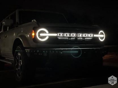 ORACLE Lighting Universal Illuminated LED Letter Badges - Matte Blk Surface Finish - C - B2B Diesel & Gas Service