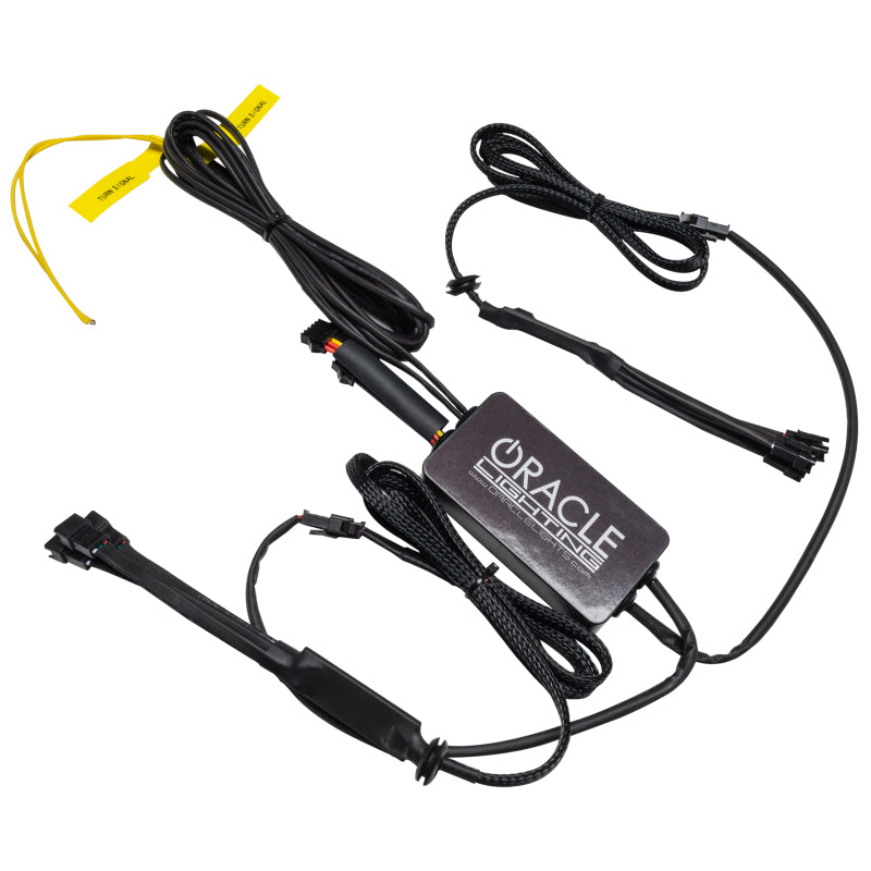 Oracle 15-17 Ford Mustang V6/GT/Shelby Dynamic DRL w/ Halo Kit - ColorSHIFT - Dynamic - B2B Diesel & Gas Service
