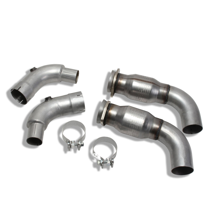 BBK 05-20 Dodge Challenger/Charger 6.1/6.2/6.4L Hemi 3in Catted High Flow Mid Pipe - B2B Diesel & Gas Service
