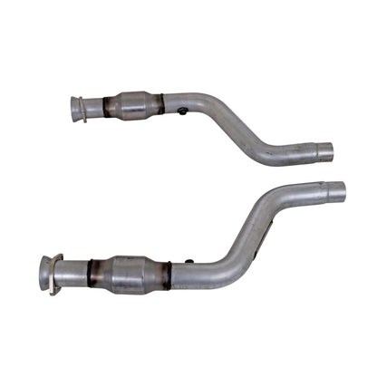 BBK 05-15 Dodge Challenger Charger Short Mid X Pipe w/Catalytic Converters 2-3/4 For LT Headers - B2B Diesel & Gas Service