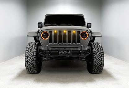 Oracle Jeep JL/Gladiator JT Oculus Bi-LED Projector Headlights - Amber/White Switchback - B2B Diesel & Gas Service