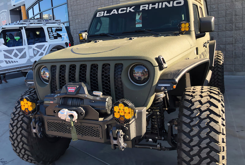 Oracle Jeep Wrangler JL Oculus Bi-LED Projector Headlights- Graphite Metallic - 5500K - B2B Diesel & Gas Service