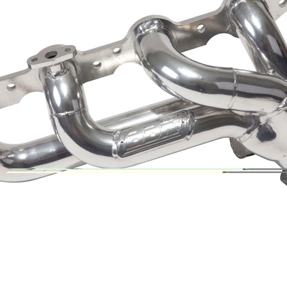 BBK 99-04 GM Truck SUV 4.8 5.3 Shorty Tuned Length Exhaust Headers - 1-3/4 Silver Ceramic - B2B Diesel & Gas Service