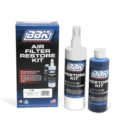 BBK BBK Cold Air Filter Restore Cleaner And Re-Oil Kit - B2B Diesel & Gas Service