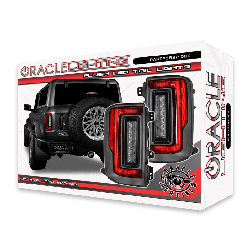 Oracle Lighting 21-22 Ford Bronco Flush Style LED Taillights - B2B Diesel & Gas Service