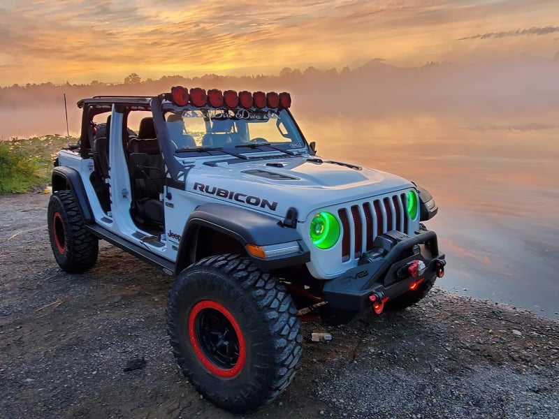 Oracle Oculus Bi-LED Projector Headlights for Jeep JL/Gladiator JT - w/ BC1 Controller - B2B Diesel & Gas Service
