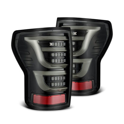 AlphaRex 07-13 Toyota Tundra LUXX-Series LED Tail Lights Alpha-Black - B2B Diesel & Gas Service