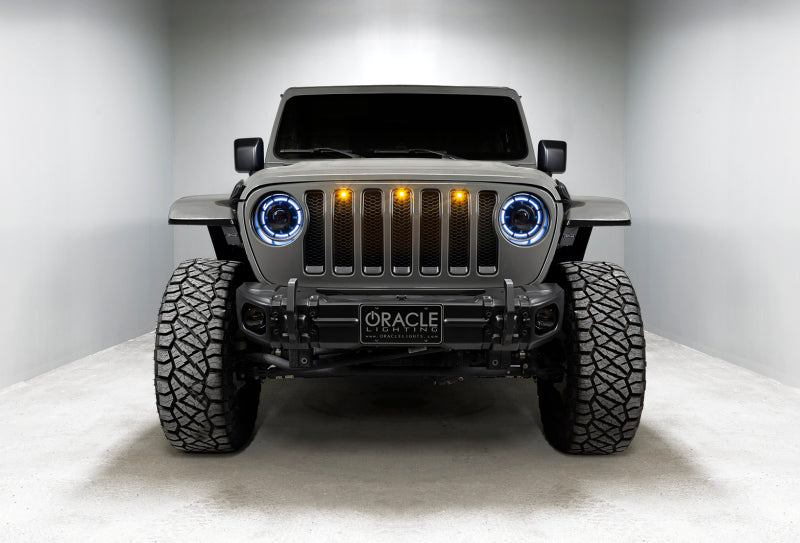 Oracle Oculus Bi-LED Projector Headlights for Jeep JL/Gladiator JT - w/ Simple Controller - B2B Diesel & Gas Service