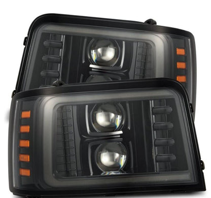 AlphaRex 92-96 Ford F Series - LUXX-Series Projector Headlights - B2B Diesel & Gas Service