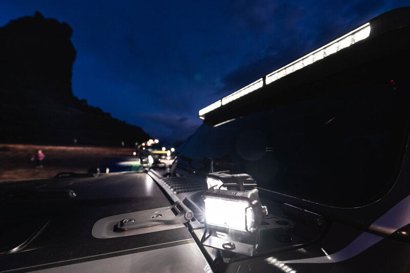 Oracle Jeep Wrangler JL/Gladiator JT Integrated Windshield LED Light Bar System - B2B Diesel & Gas Service