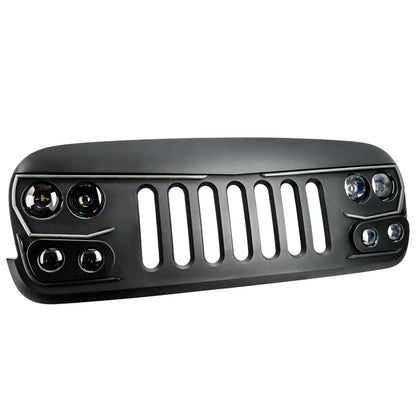 Oracle VECTOR Series Full LED Grille - Jeep Wrangler JK - NA - B2B Diesel & Gas Service