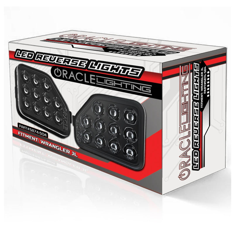 Oracle Rear Bumper LED Reverse Lights for Jeep Wrangler JL - 6000K - B2B Diesel & Gas Service