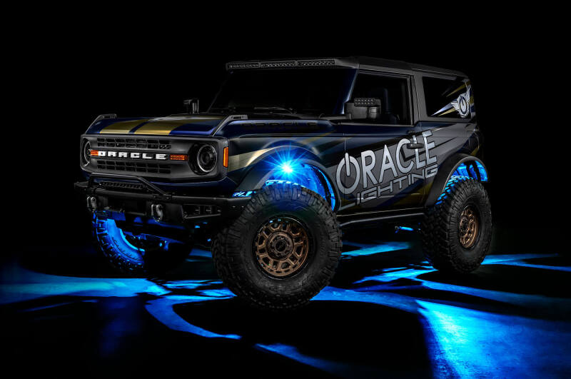 Oracle Underbody RGB+W Wheel Well Rock Light Kit - 8 PCS - ColorSHIFT - B2B Diesel & Gas Service