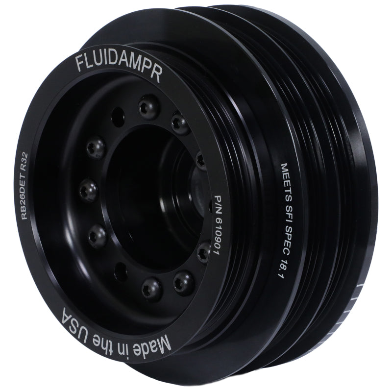 Fluidampr Nissan RB26DET Phase-1 BNR32 GT-R Steel Internally Balanced Damper - B2B Diesel & Gas Service