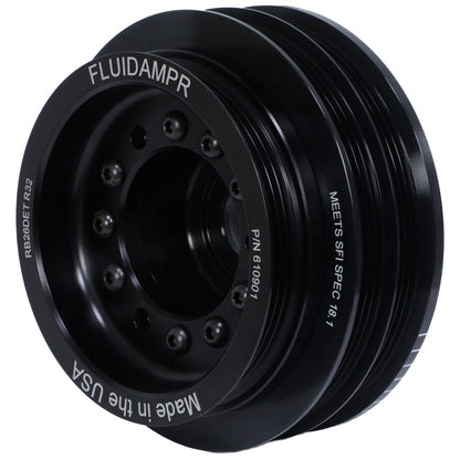 Fluidampr Nissan RB26DET Phase-1 BNR32 GT-R Steel Internally Balanced Damper - B2B Diesel & Gas Service