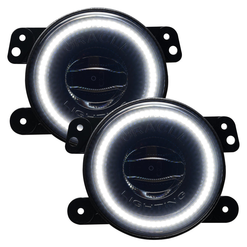 Oracle Jeep Wrangler JK/JL/JT High Performance W LED Fog Lights - White - B2B Diesel & Gas Service