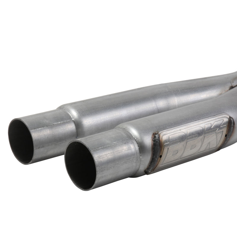 BBK 15-20 Ford Mustang GT 5.0L Resonator Delete X-Pipe (For Use w/Shorties Or Stock Manifolds) - B2B Diesel & Gas Service
