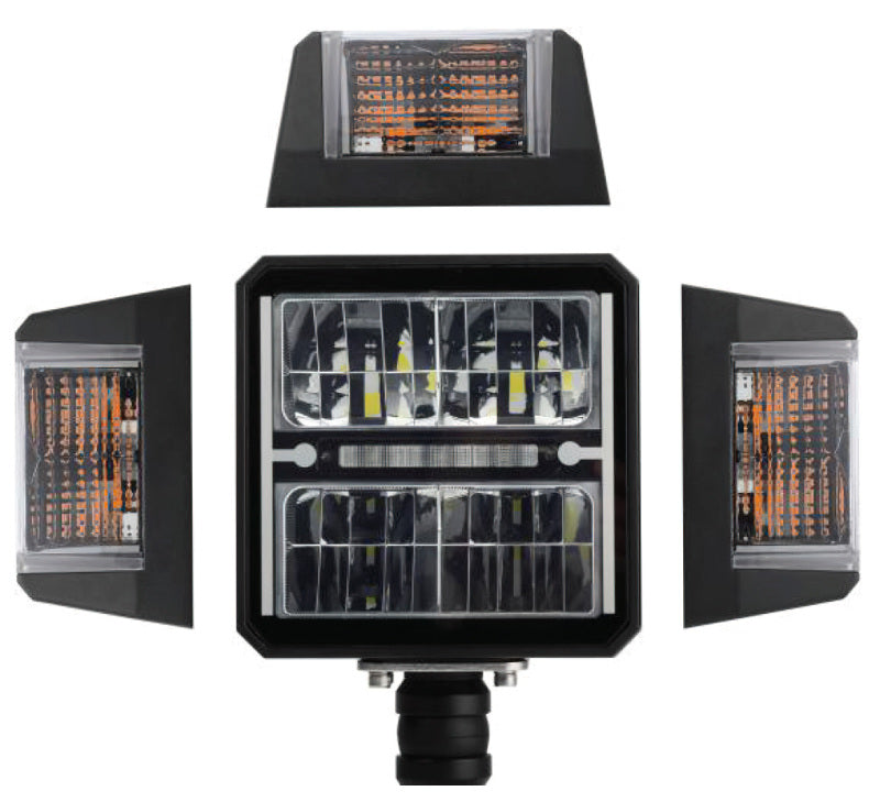 Oracle Lighting Multifunction LED Plow Headlight with Heated Lens 5700K - B2B Diesel & Gas Service