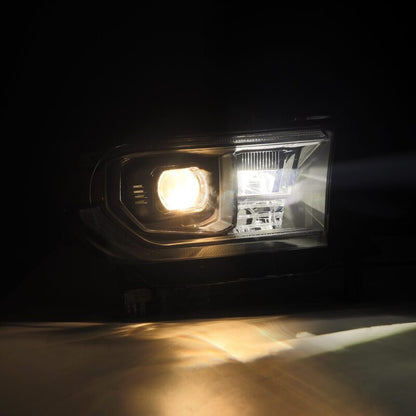 AlphaRex 07-13 Toyota Tundra/08-17 Sequoia G2 PRO-Series Projector Headlights Black -NO Lvl Adjuster - B2B Diesel & Gas Service