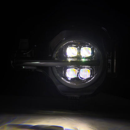 AlphaRex 21-23 Ford Bronco NOVA LED Proj Headlights Alpha-Black w/Activ Light/Seq Signal/DRL - B2B Diesel & Gas Service