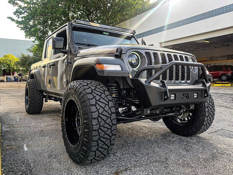 Oracle Jeep Wrangler JL Oculus Bi-LED Projector Headlights- Graphite Metallic - 5500K - B2B Diesel & Gas Service