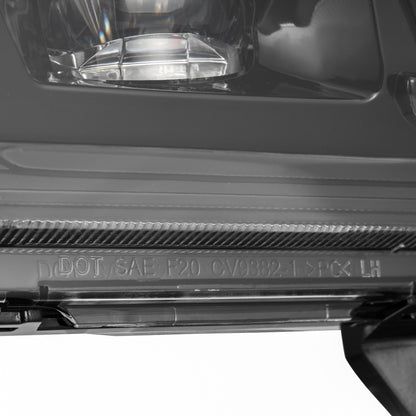 AlphaRex 19-23 Chevrolet Silverado 2500/3500HD DoubleTap Dual Color LED Projector Fog Lights - B2B Diesel & Gas Service