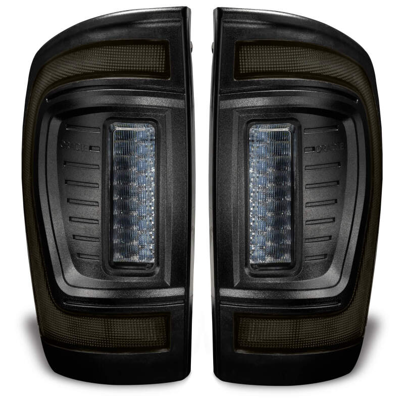 Oracle Lighting 16-23 Gen 3 Toyota Tacoma Black Series Flush Style LED Tail Lights - B2B Diesel & Gas Service