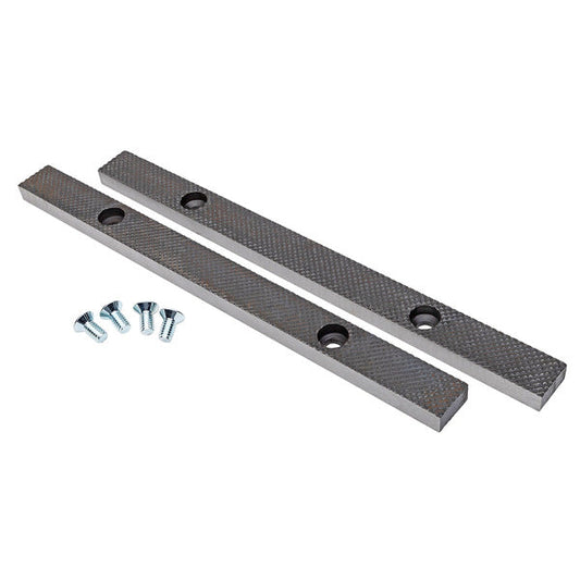 Yost 912-HV-AS-SJ 12 Inch Wide Replacement Serrated Jaws for 912-HV-AS High Visibility Bench Vise 