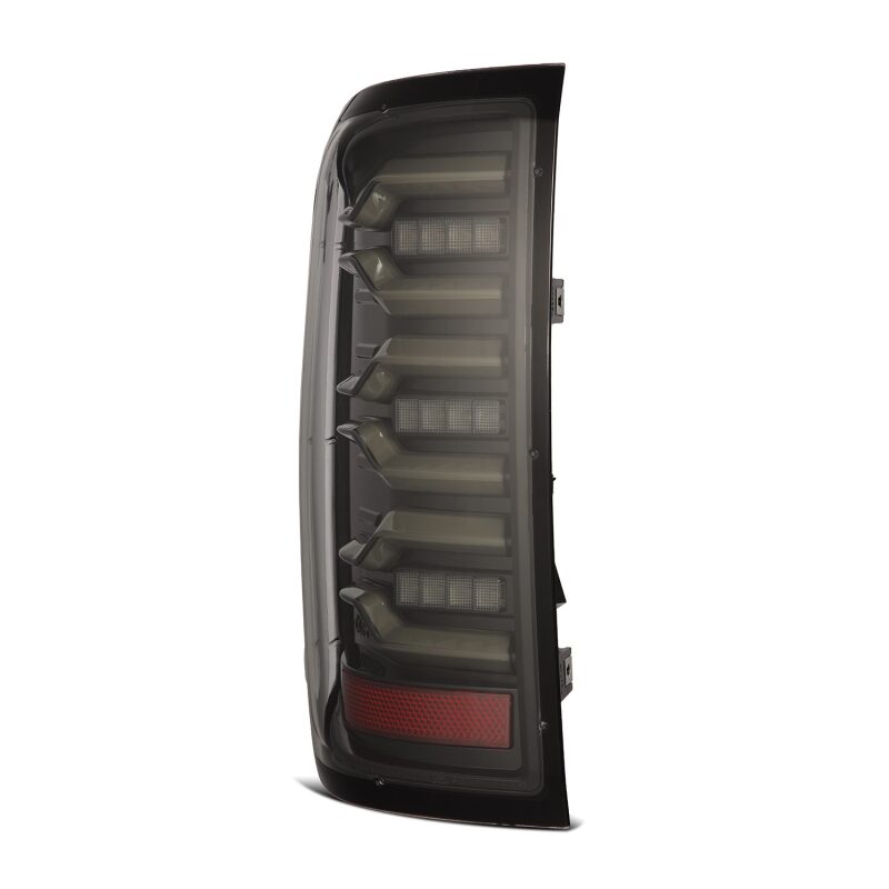 AlphaRex 14-18 Chevy Silverado 1500 Luxx-Series LED Tail Lights Alpha-Black w/Activ Light/Seq Signal - B2B Diesel & Gas Service