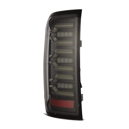 AlphaRex 14-18 Chevy Silverado 1500 Luxx-Series LED Tail Lights Alpha-Black w/Activ Light/Seq Signal - B2B Diesel & Gas Service
