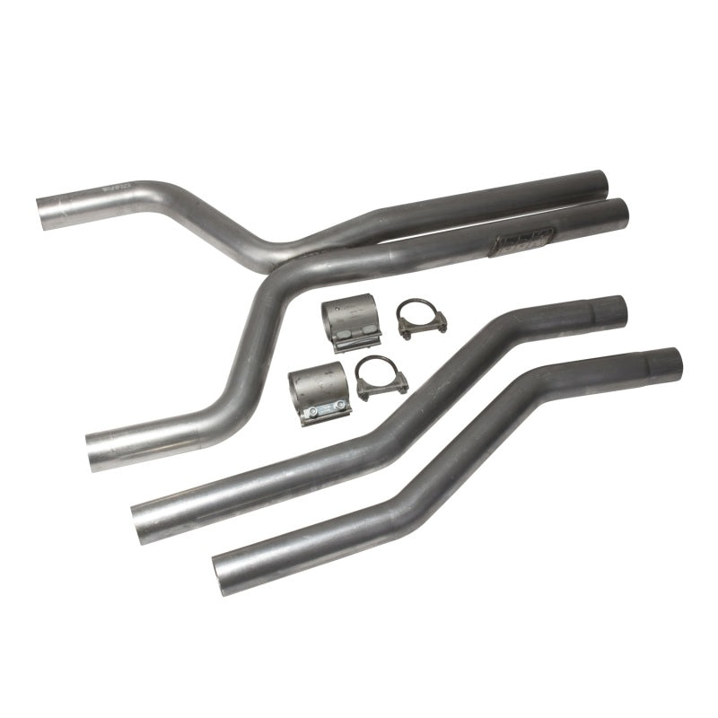 BBK 10-11 Camaro V6 High Flow After Cat X Pipe - 2-1/2 - B2B Diesel & Gas Service