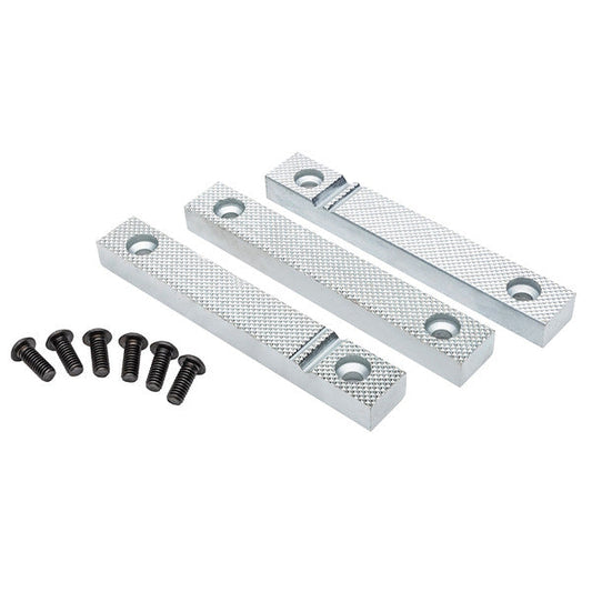 Yost Bench Vise Model 865-D2 Replacement Jaw Faces with Set Screws 