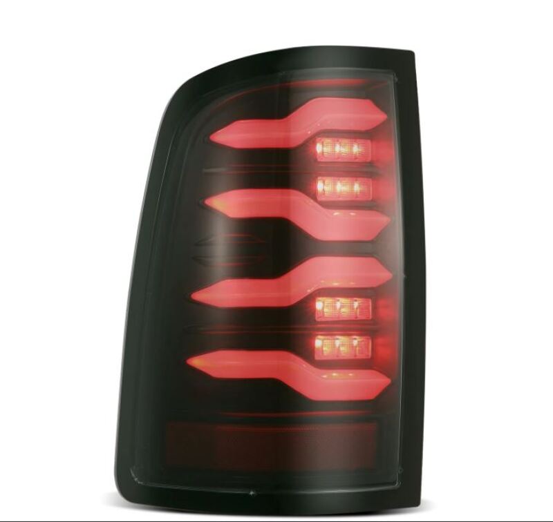 AlphaRex 09-18 Dodge Ram Luxx-Series LED Tail Lights Alpha-Black w/ Activation Light & Seq. Signal - B2B Diesel & Gas Service