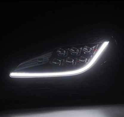 AlphaRex 21-23 Toyota GR86 / Subaru BRZ NOVA Series LED Projector Headlights - Black - B2B Diesel & Gas Service