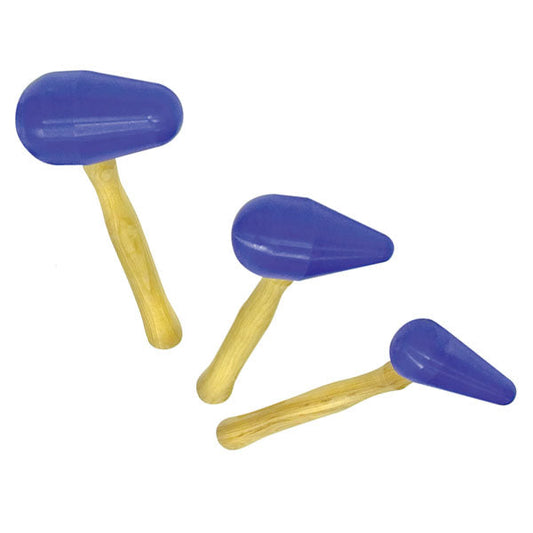 Set of 3 Teardrop Mallets 