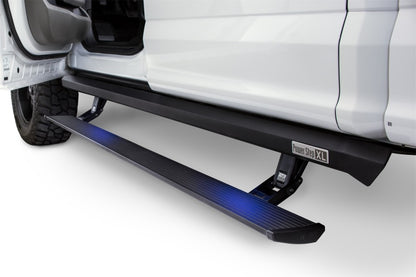 AMP Research 2007-2018 Jeep Wrangler JKU 4DR PowerStep XL - Black (Incl OEM Style Illumination) - B2B Diesel & Gas Service