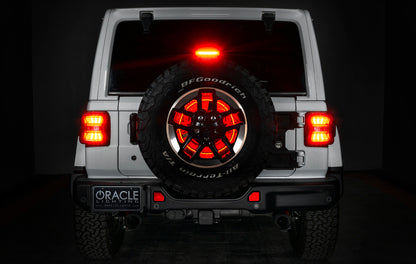 Oracle LED Illuminated Wheel Ring 3rd Brake Light - Red - B2B Diesel & Gas Service