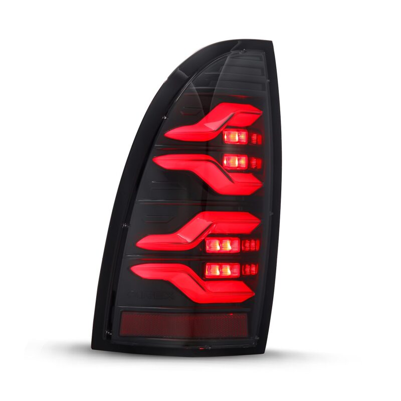 AlphaRex 05-15 Toyota Tacoma LUXX LED Taillights Alpha Blk w/Activ Light/Seq Signal - B2B Diesel & Gas Service