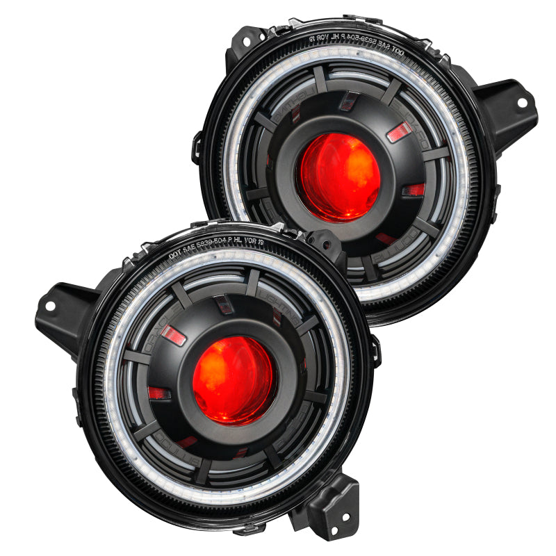 Oracle Oculus Bi-LED Projector Headlights for Jeep JL/Gladiator JT - w/ Simple Controller - B2B Diesel & Gas Service