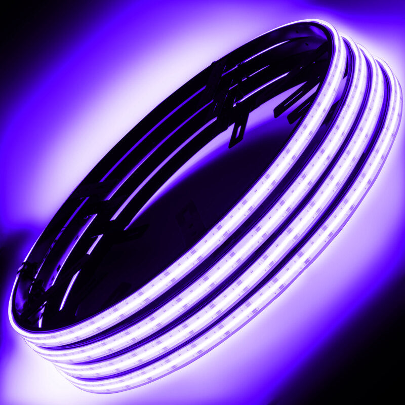 ORACLE Lighting LED Illuminated Wheel Rings 16.5in PLASMA ColorSHIFT w/BC2 Bluetooth Controller - B2B Diesel & Gas Service
