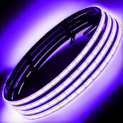 ORACLE Lighting LED Illuminated Wheel Rings 16.5in PLASMA ColorSHIFT w/BC2 Bluetooth Controller - B2B Diesel & Gas Service