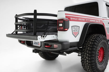 AMP Research 20-22 Jeep Gladiator (Does Not Work w/Tonneau Cvrs) Bedxtender HD Sport - Black - B2B Diesel & Gas Service