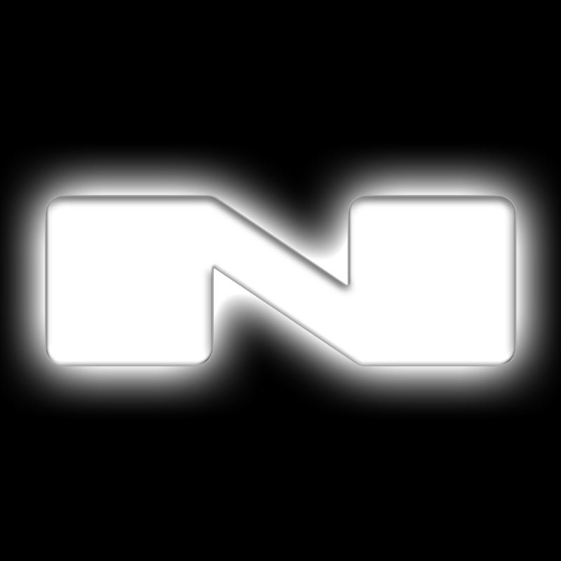 ORACLE Lighting Universal Illuminated LED Letter Badges - Matte Wht Surface Finish - N - B2B Diesel & Gas Service
