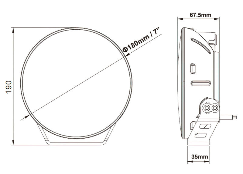 Oracle Lighting Auxiliary Lights - B2B Diesel & Gas Service