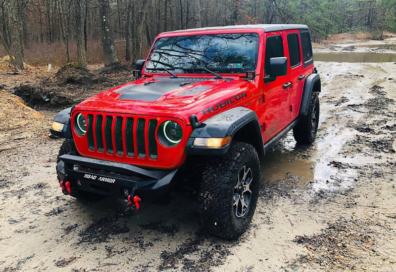 Oracle Jeep Wrangler JL Oculus Bi-LED Projector Headlights- Graphite Metallic - 5500K - B2B Diesel & Gas Service