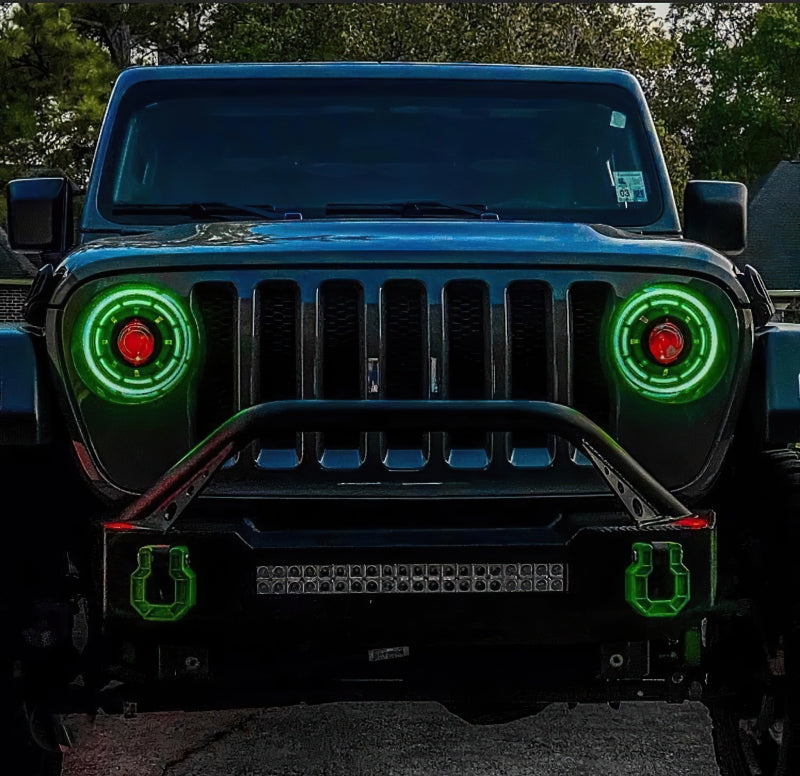 Oracle Oculus Bi-LED Projector Headlights for Jeep JL/Gladiator JT - w/ Simple Controller - B2B Diesel & Gas Service