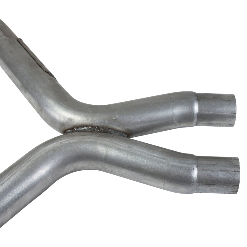 BBK 11-14 Mustang 3.7 V6 Short Mid X Pipe With Catalytic Converters 2-1/2 For BBK Long Tube Headers - B2B Diesel & Gas Service