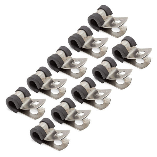 Eastwood 1/4 Brake Line Mounting Hardware 10 Piece 
